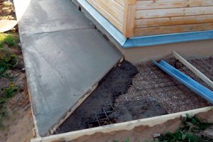 Бетон для отмостки